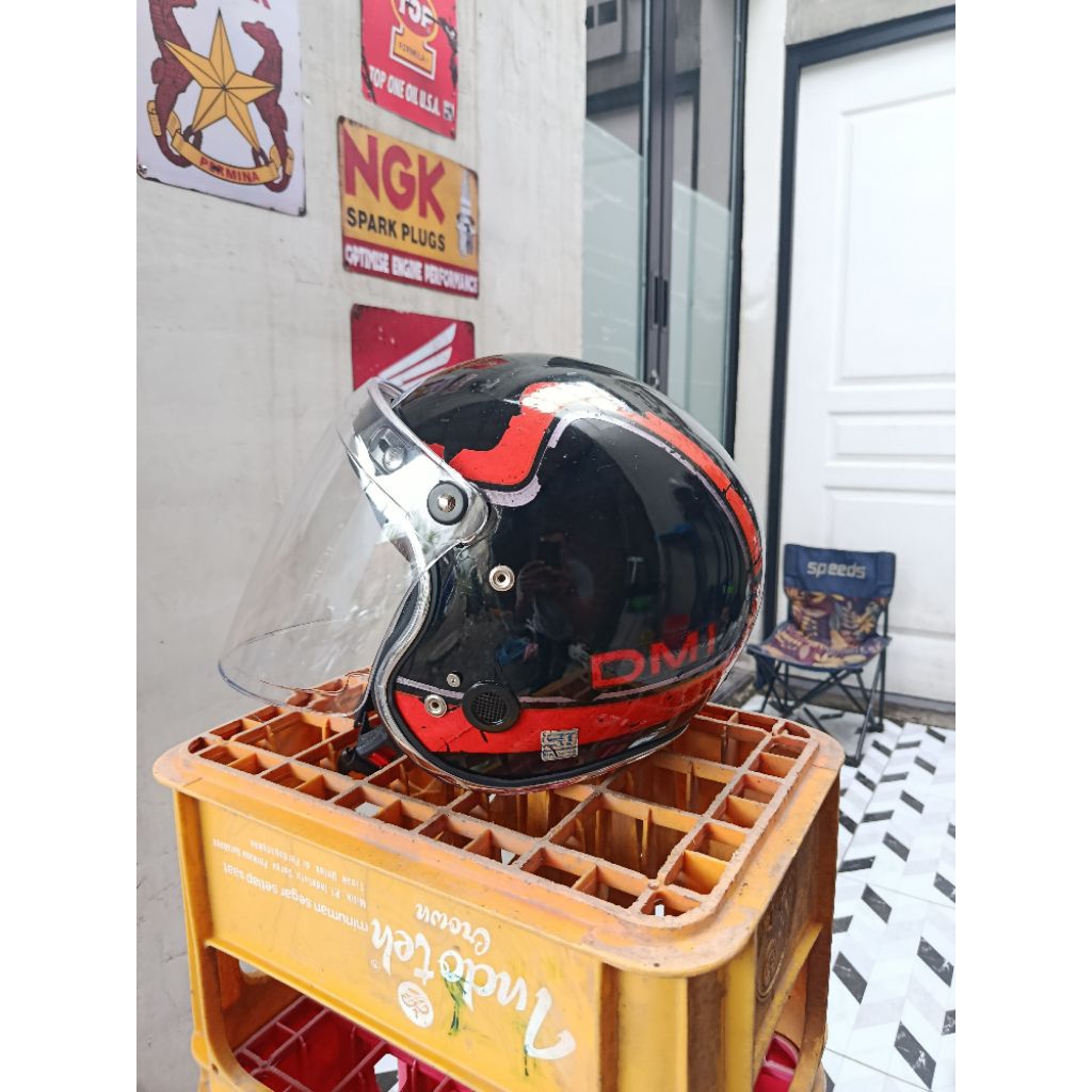 •Helm GAG DMI Vintage Jadul•
