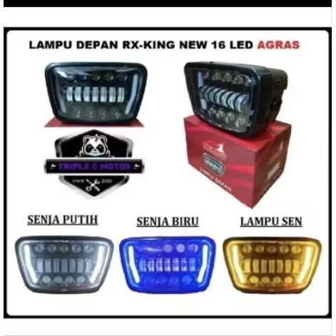 LAMPU DEPAN Led RX-KING  DAYMAKER