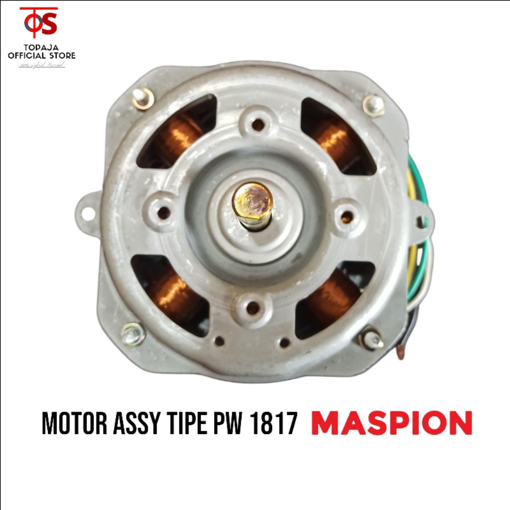 Motor Mesin Dinamo Kipas Angin MASPION PW 1817 Original