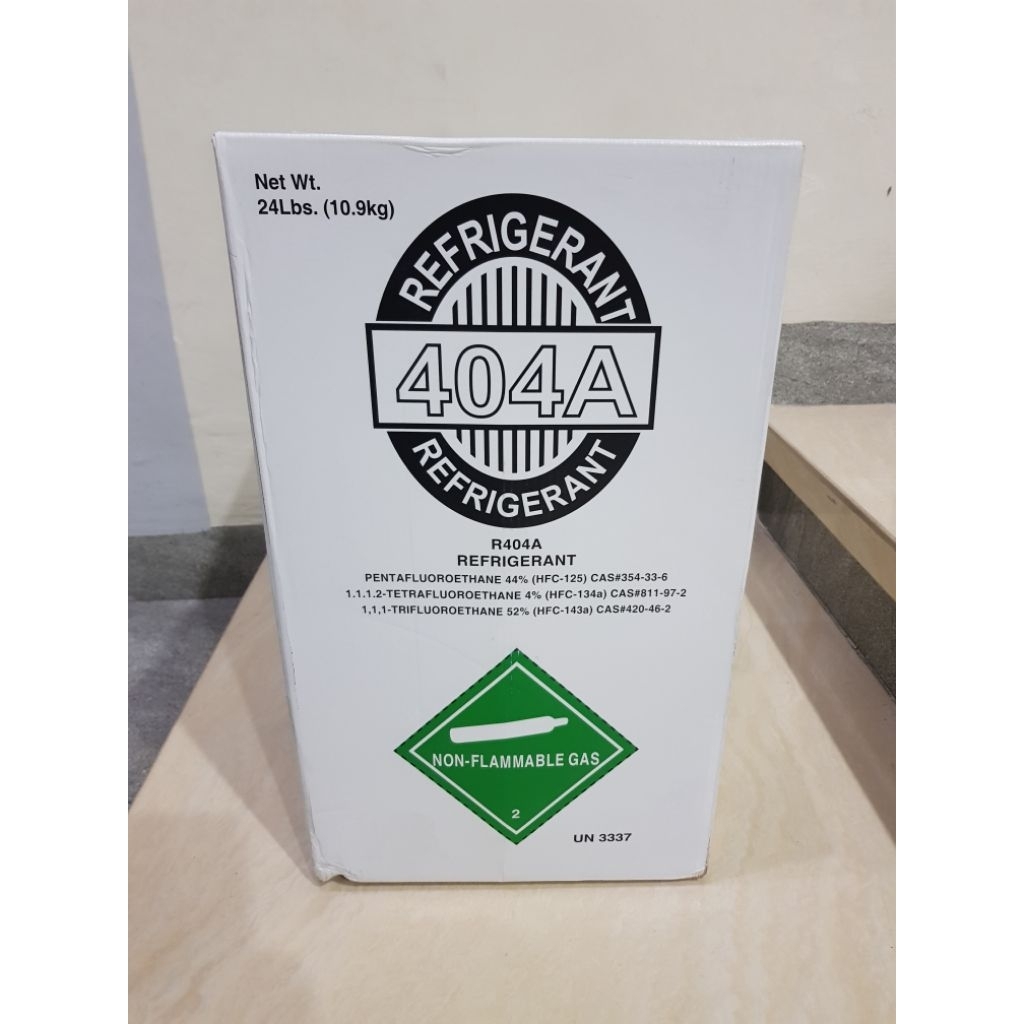 Refrigerant 404 A tabung 10,9;kg/R 404a/obat pendingin r 404a.