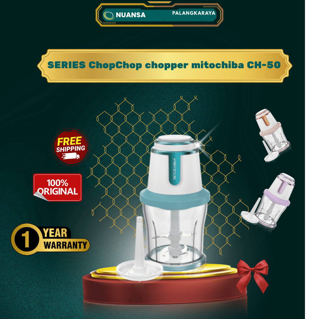 FOOT CHOPPER MITOCHIBA CH50 - FOOD MINI CHOPPER BLENDER BUMBU DAGING