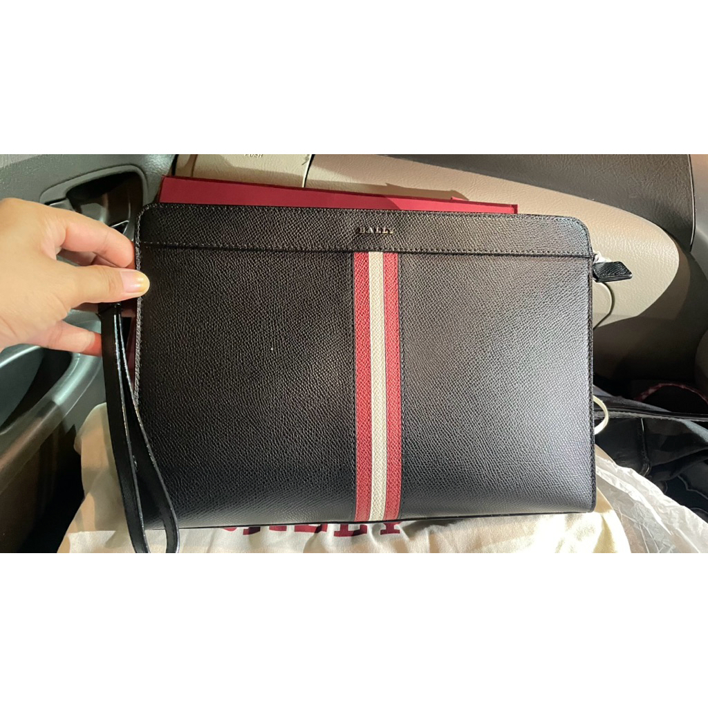 clutch bally authentic