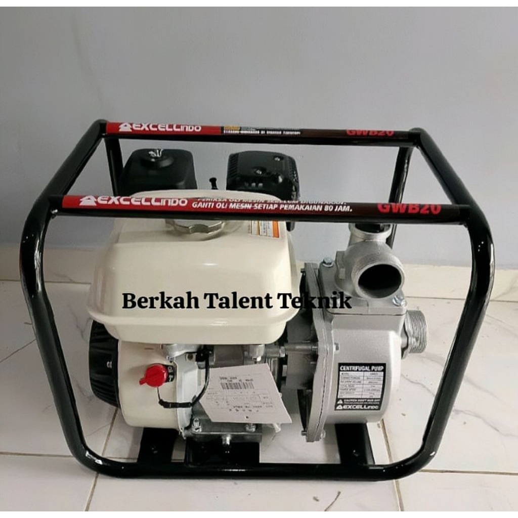 Mesin Pompa Air Irigasi Alkon Honda Excell GWB20 2 inch / Water Pump Alkon Honda Excell GWB 20 Origi
