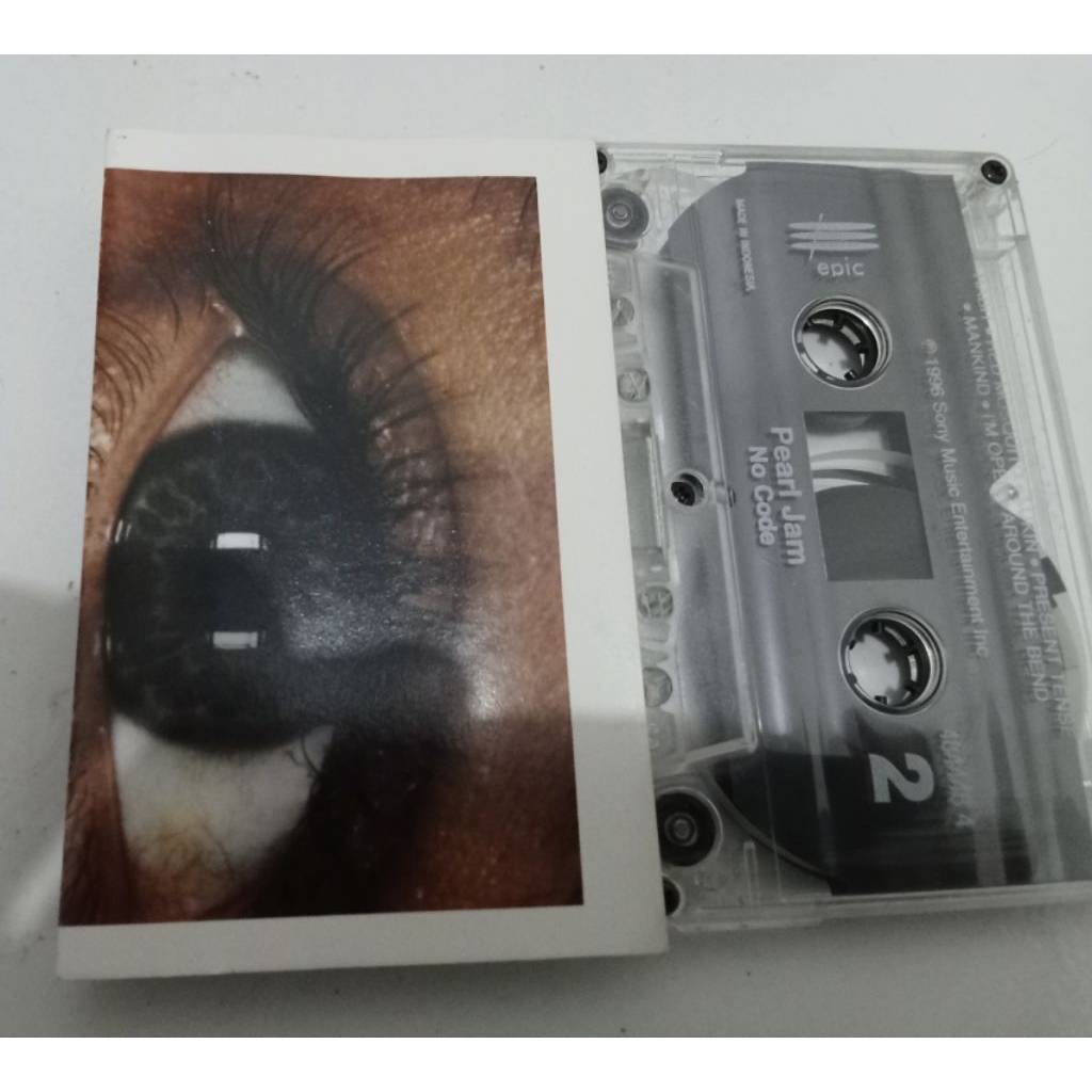 kaset Pita Tape Pearl Jam - No Code - Grunge Alternative Rock