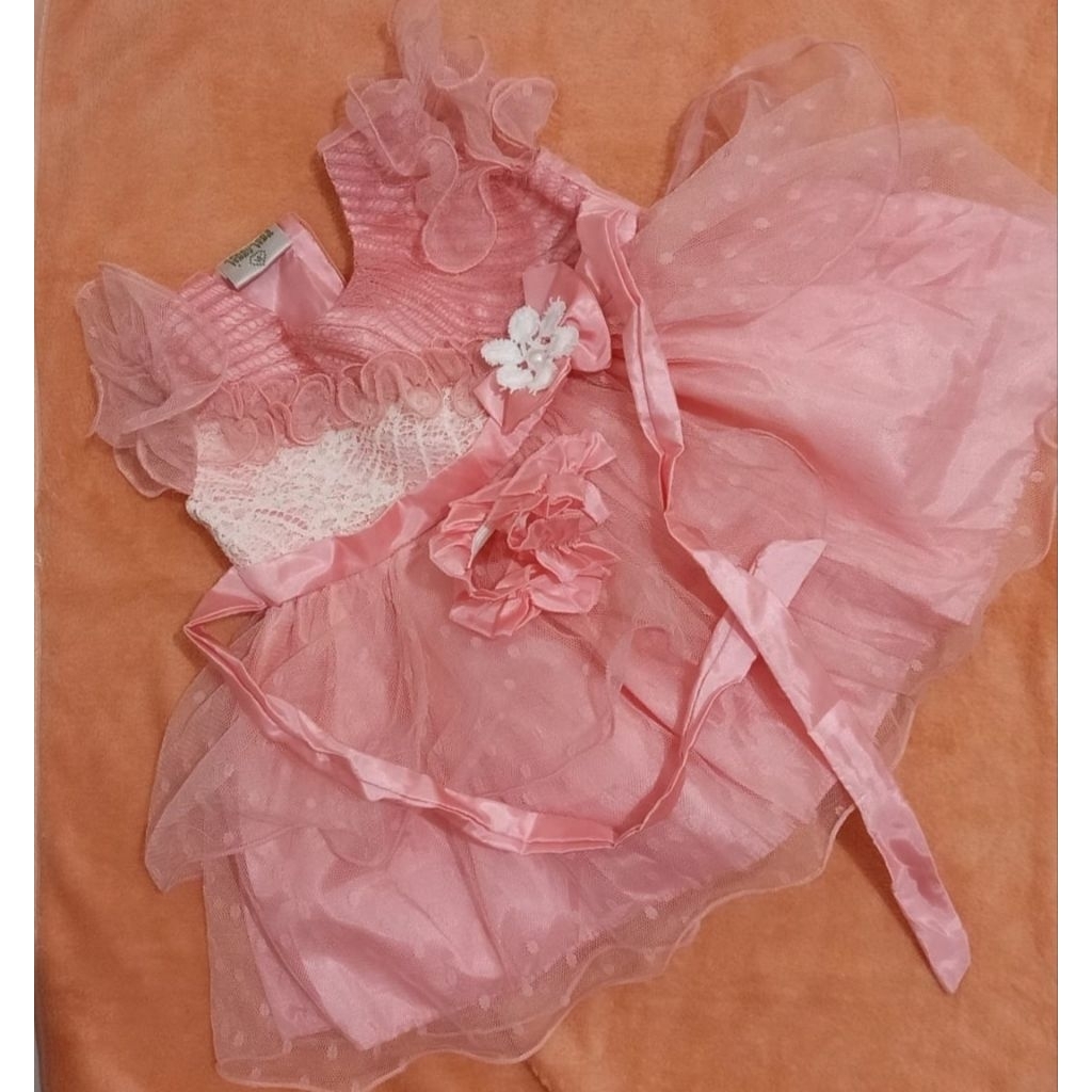 preloved dress pesta bayi 1+