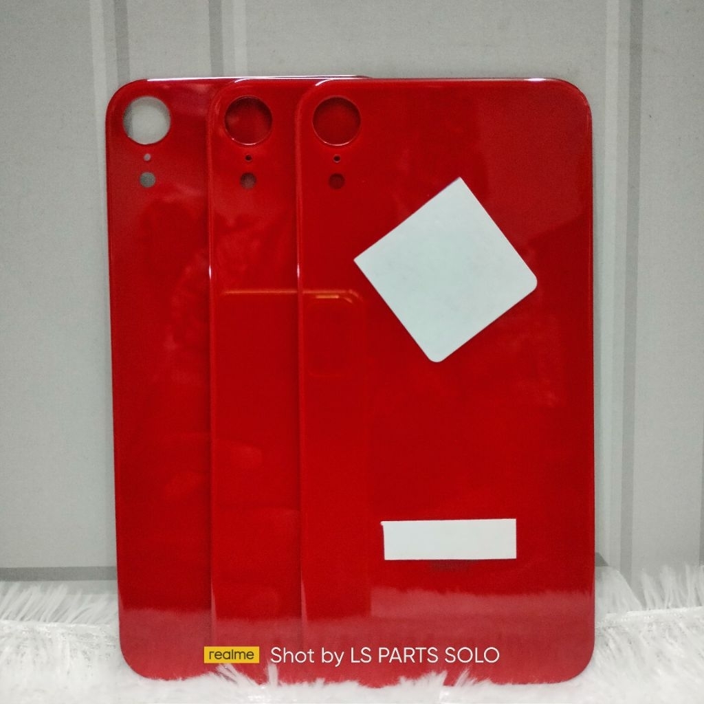 Back glass / Backdoor / Tutup Belakang IPH XR Red / Merah