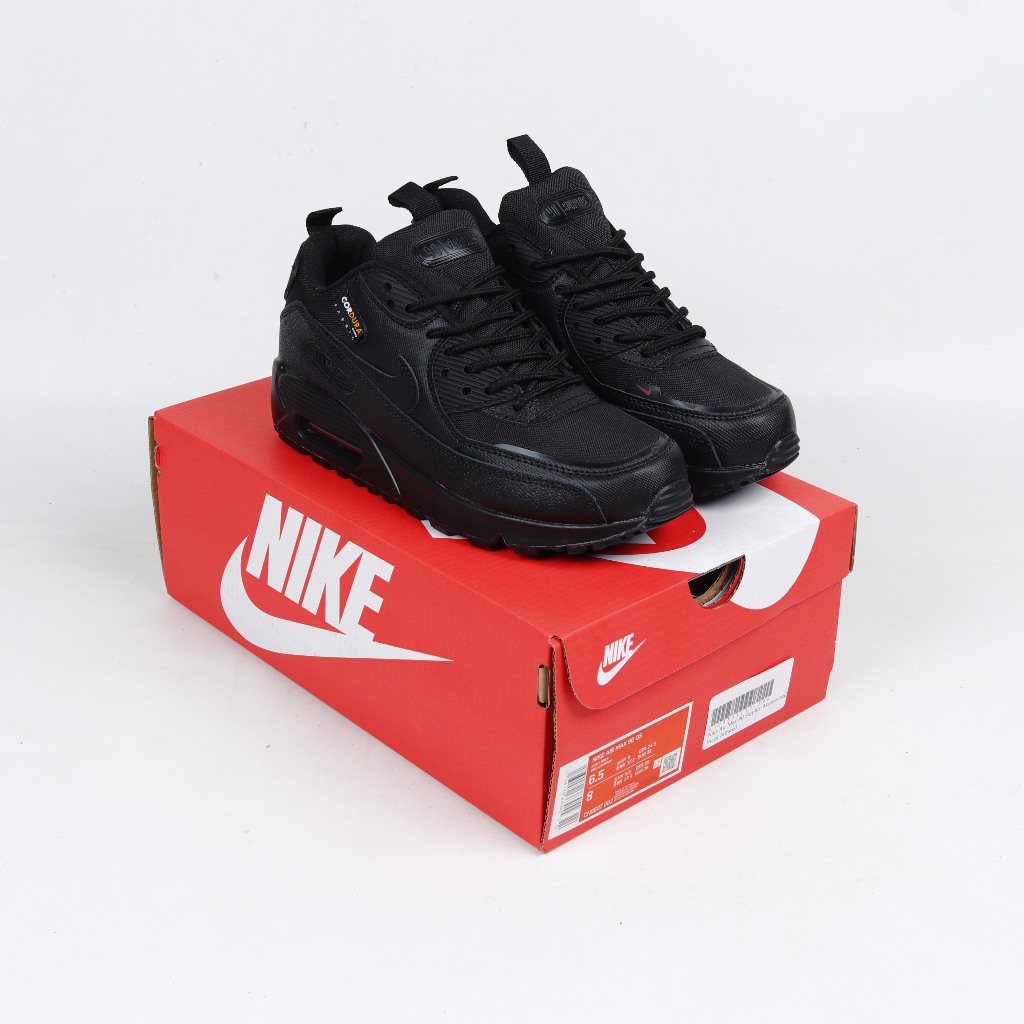 (SZBD) Sepatu Sneakers Nike Air Max 90 Surplus Weatherized Black Infrared
