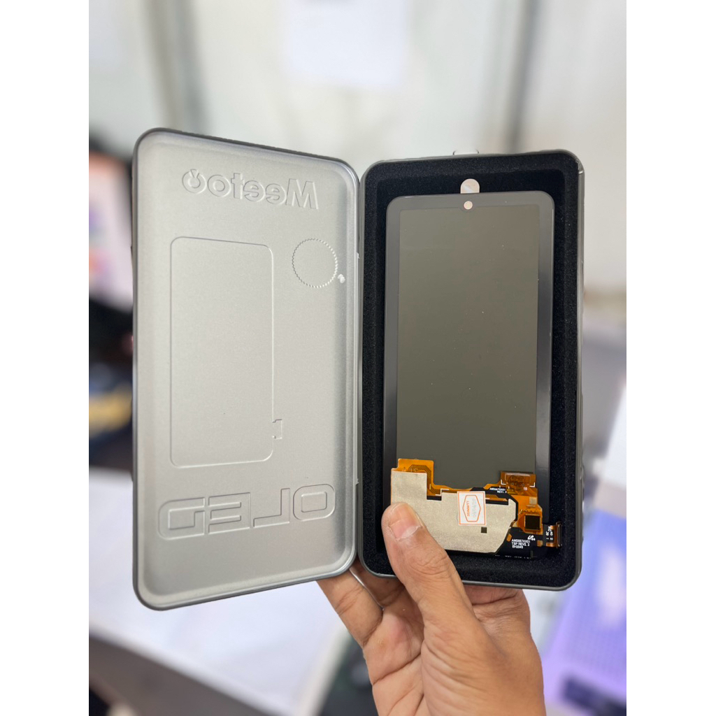 LCD OLED 1:1 POCO F3 / F4 5G / BLACK SHARK 4 MEETOO OG SUPER SUPPORT FINGERPRINT ORIGINAL BERGARANSI