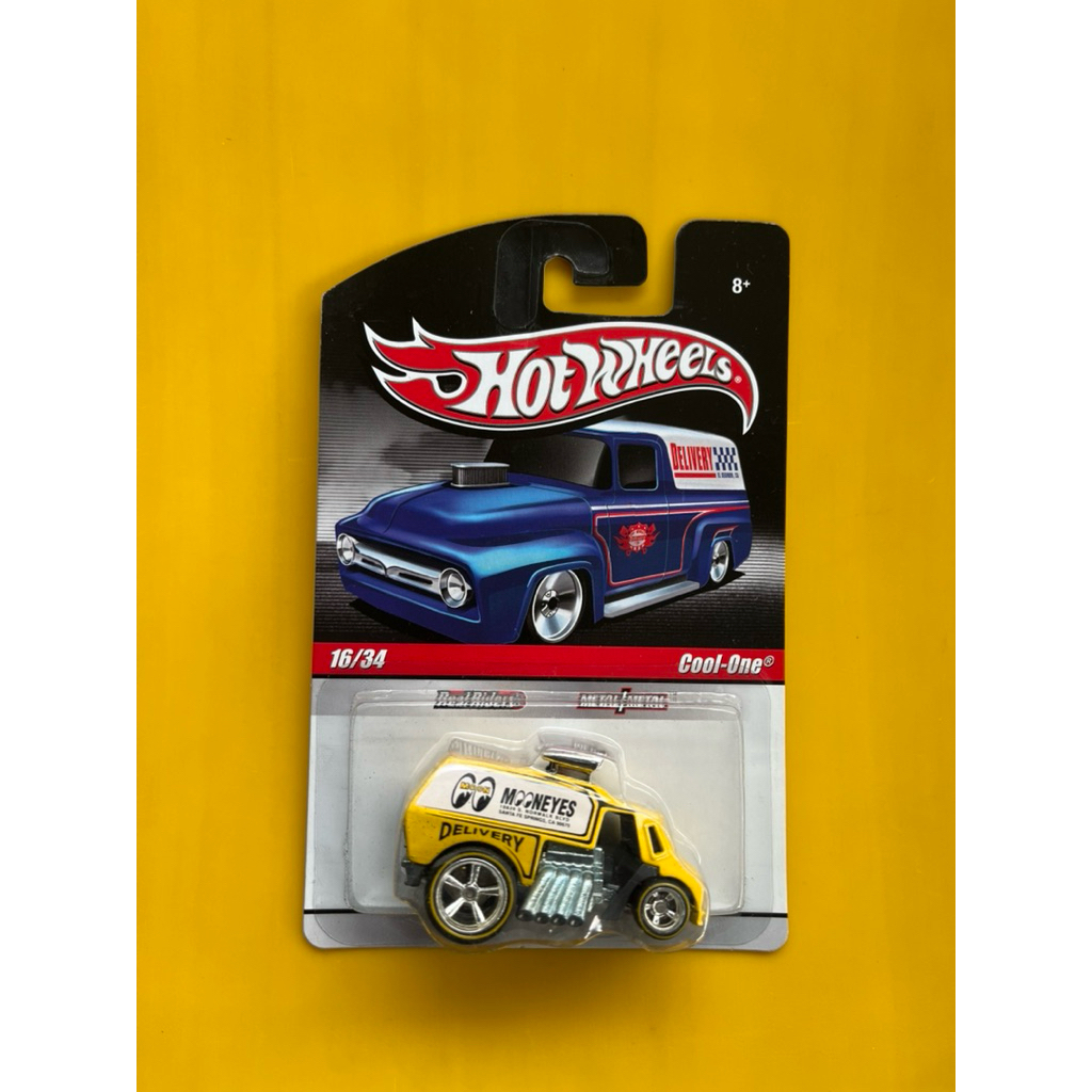Hot Wheels Hotwheels Cool One Mooneyes Real Riders