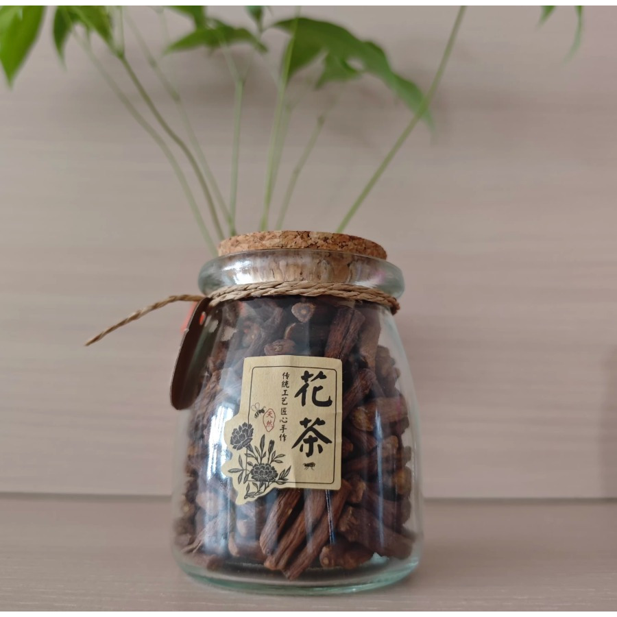 Jar Tutup Gabus 100ml 150ml 200ml Botol Kaca Glass Bottle Glass Jar Wish Kayu Jar MakananJar Ramuan 