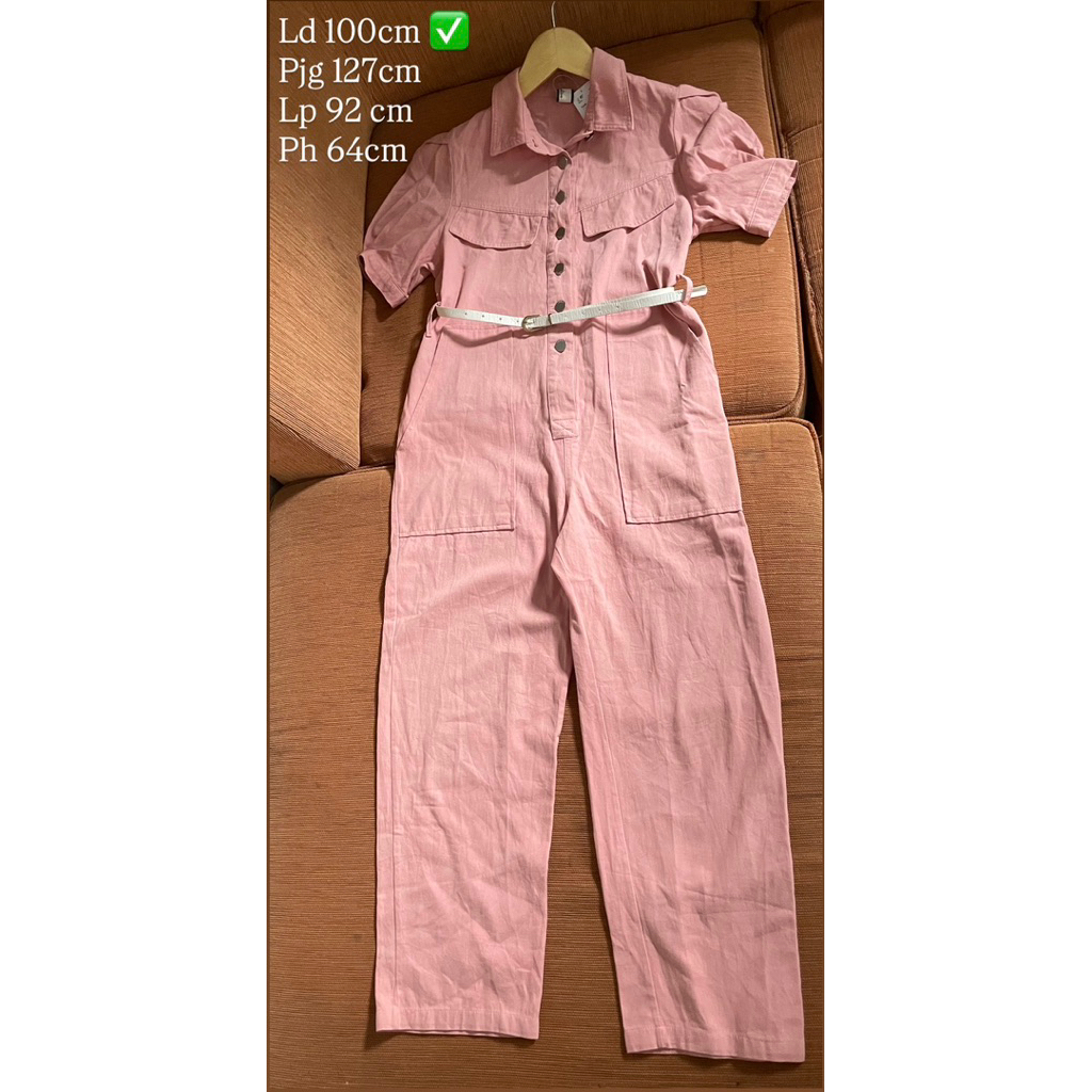 (NEW) JP DENIM/ WEARPACK DUSTY PINK PREMIUM