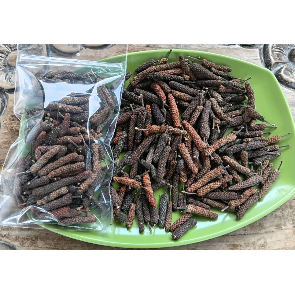 Cabe Jamu Cabe Jawa Kering untuk herbal dan bumbu rempah masakan - 100g