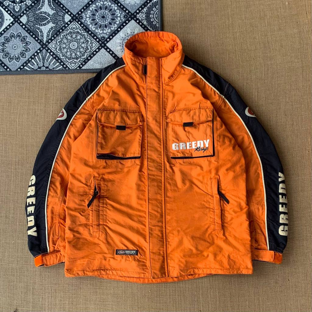 Jaket Motor Greedy size L 100% original 070426T