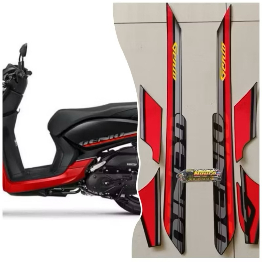 STIKER STRIPING MOTOR HONDA GENIO CBS 2023
