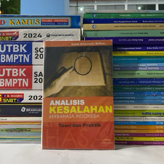 Buku analisis kesalahan berbahasa indonesia (baru)