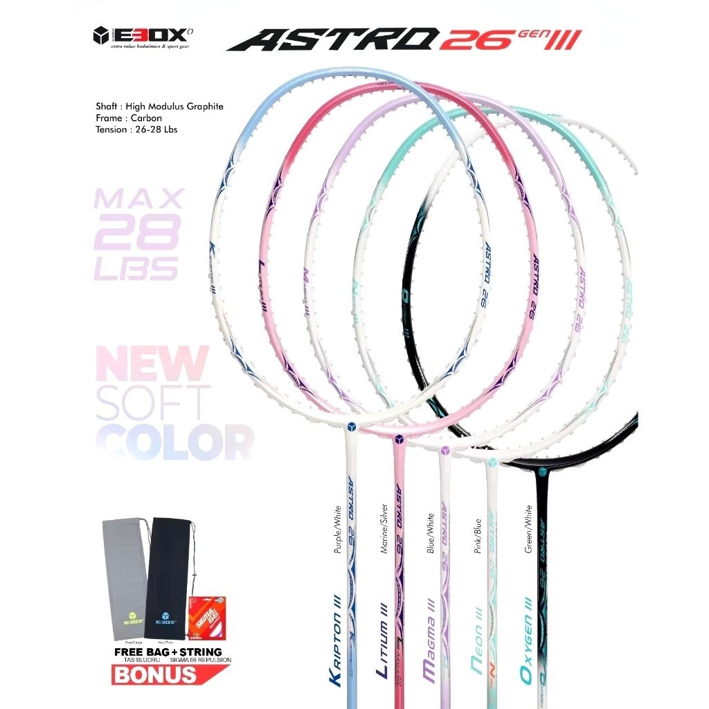 Raket Ebox Astro 26 Original