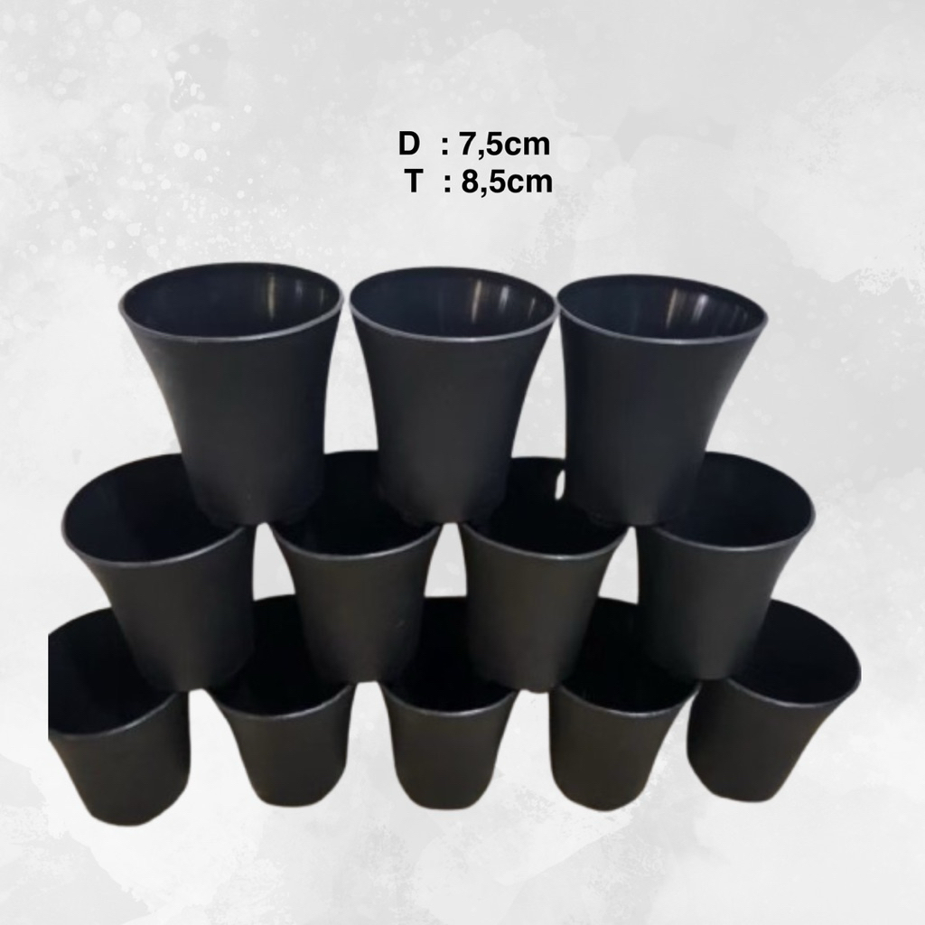 Pot plastik / pot nkt / pot sanse bulat