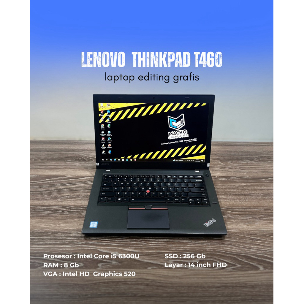 Lenovo Thinkpad T460 intel core i5 6300U