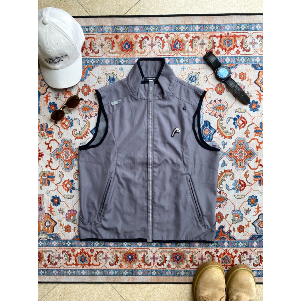 Vest Head Parasut Tebal Second