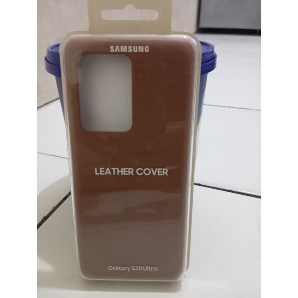 Samsung Leather Cover Galaxy S20 Ultra