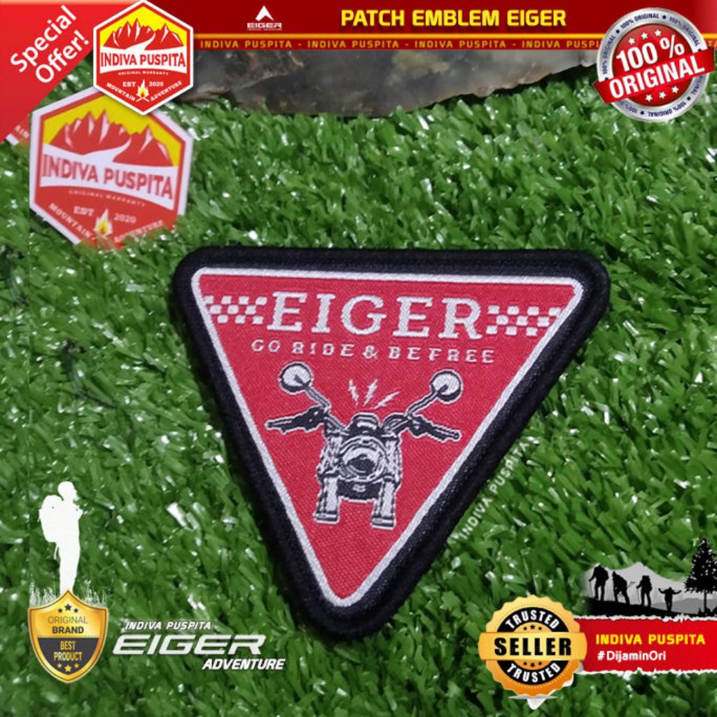 PACTH EIGER BORDIR LOGO EMBLEM RBC