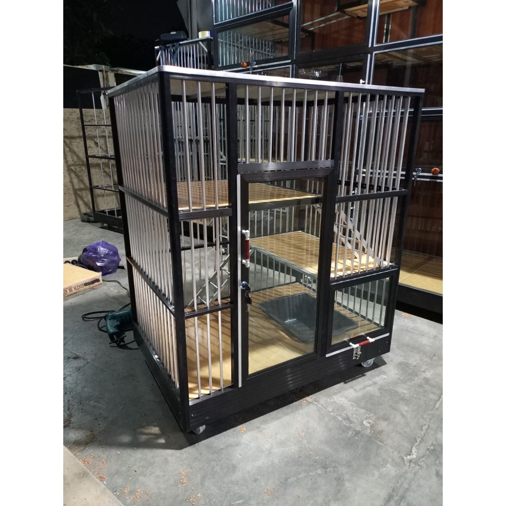 KANDANG KUCING ALUMINIUM // KANDANG KUCING PREMIUM // KANDANG KUCING TERJANGKAU