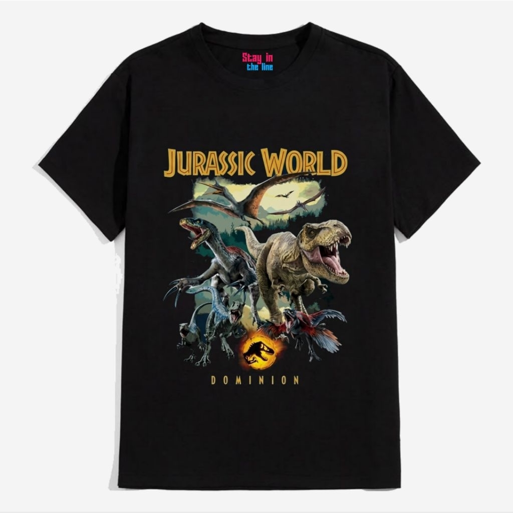 STL|Tshirt Jurrasic world dominion premium cotton