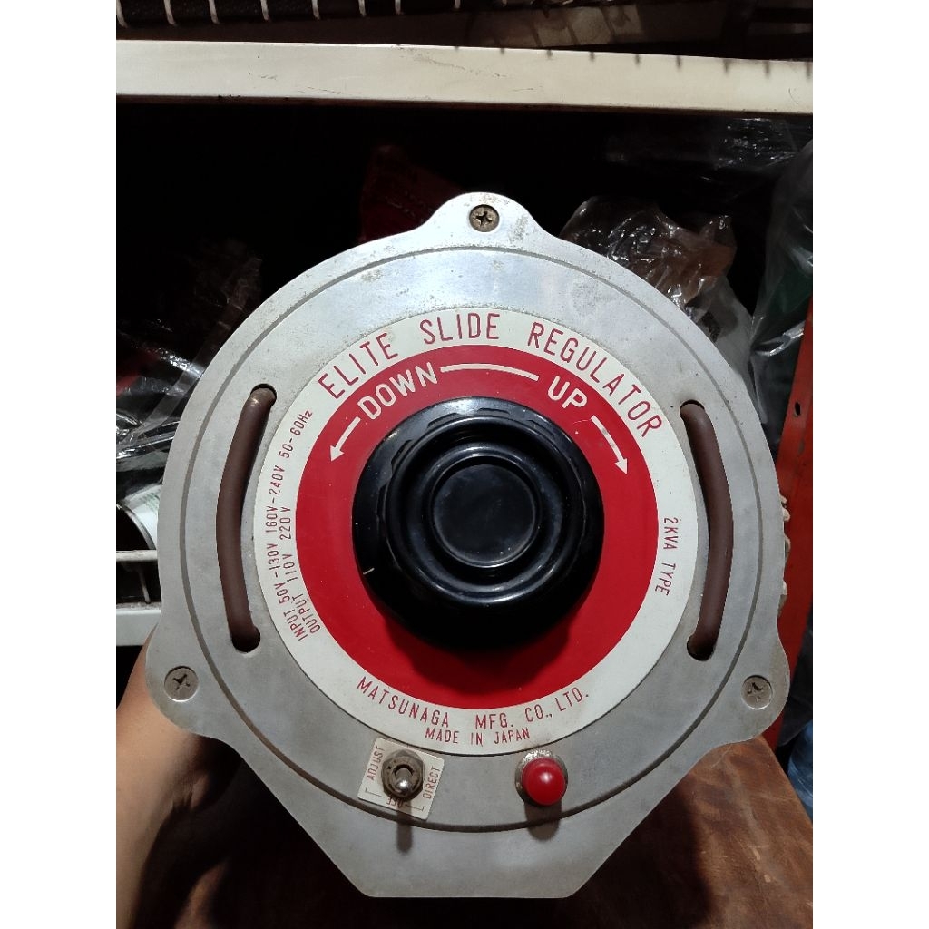 slide regulator matsunaga 2 KVA b 3 k 4 s