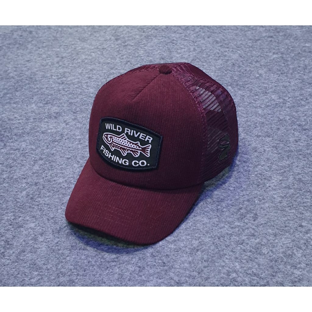 topi jaring corduroy lidah pendek topi jaring model terbaru
