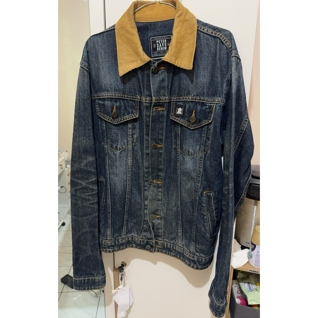jaket peter says denim