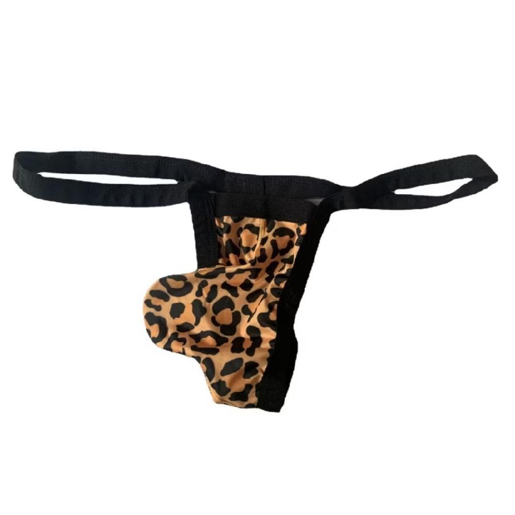 CELANA DALAM PRIA GSTRING THONG MODE COKELAT LEOPARD TUTUL HIJAU ARMY