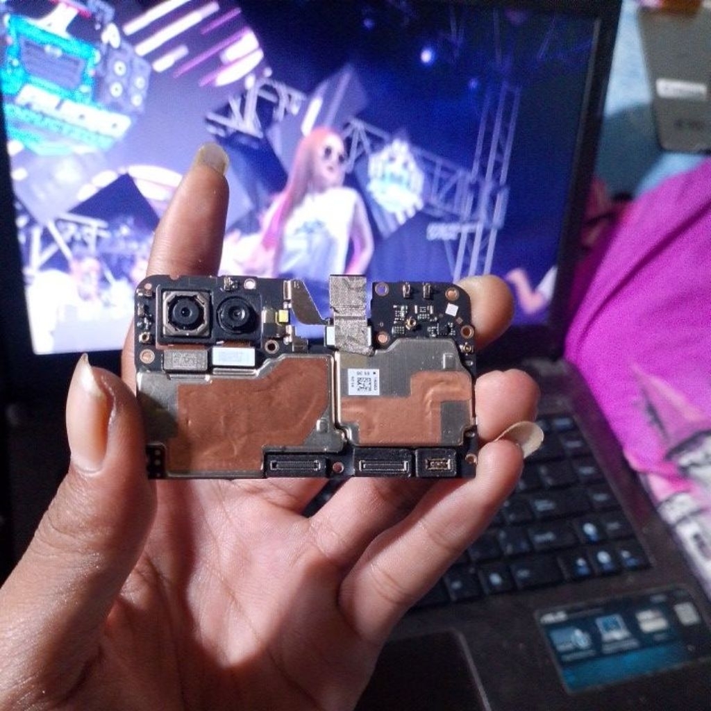mesin Oppo a3s matot