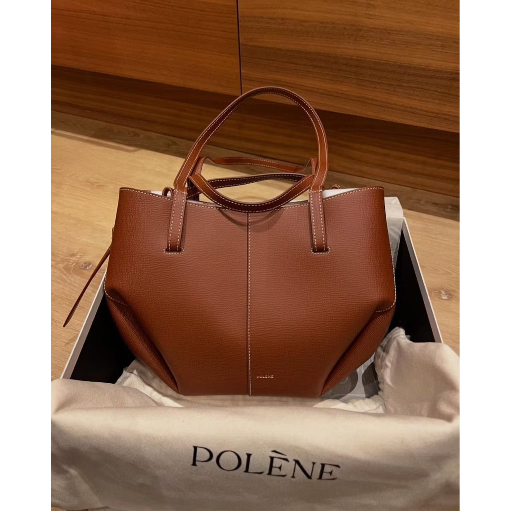Polene Mini Cyme Cognac