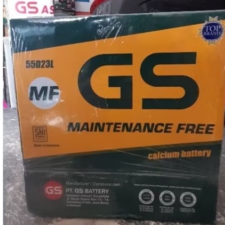 Aki/Accu Merk GS ASTRA (ASLI) MF/KERING 55D23LType (60 AH)