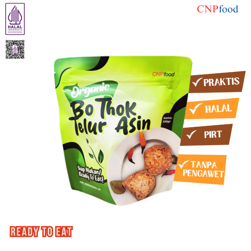 CNPFood Bothok telur asin, Saus telur asin, Telur balado, Telur pindang, Tendang telur, Siap makan