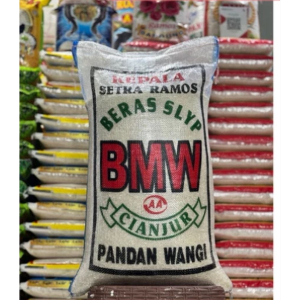 Beras BMW Cianjur - Bersih, Putih,Pulen