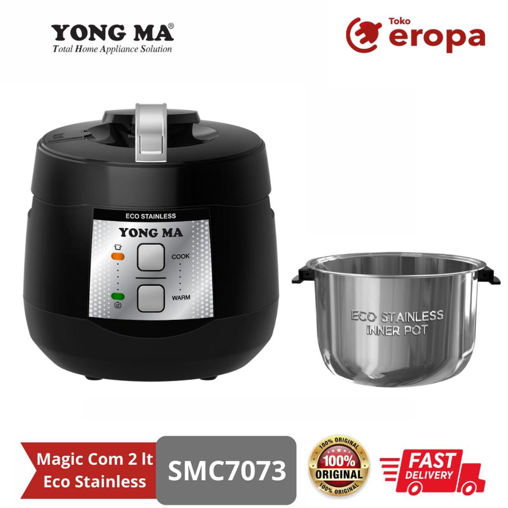 Magic Com 2 lt Eco Stainless Yongma SMC7073
