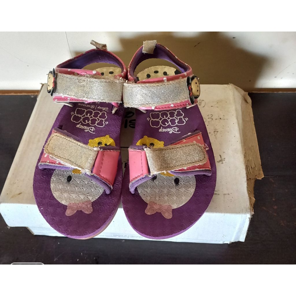 sepatu sandal prelove nevada disney ori sz 28