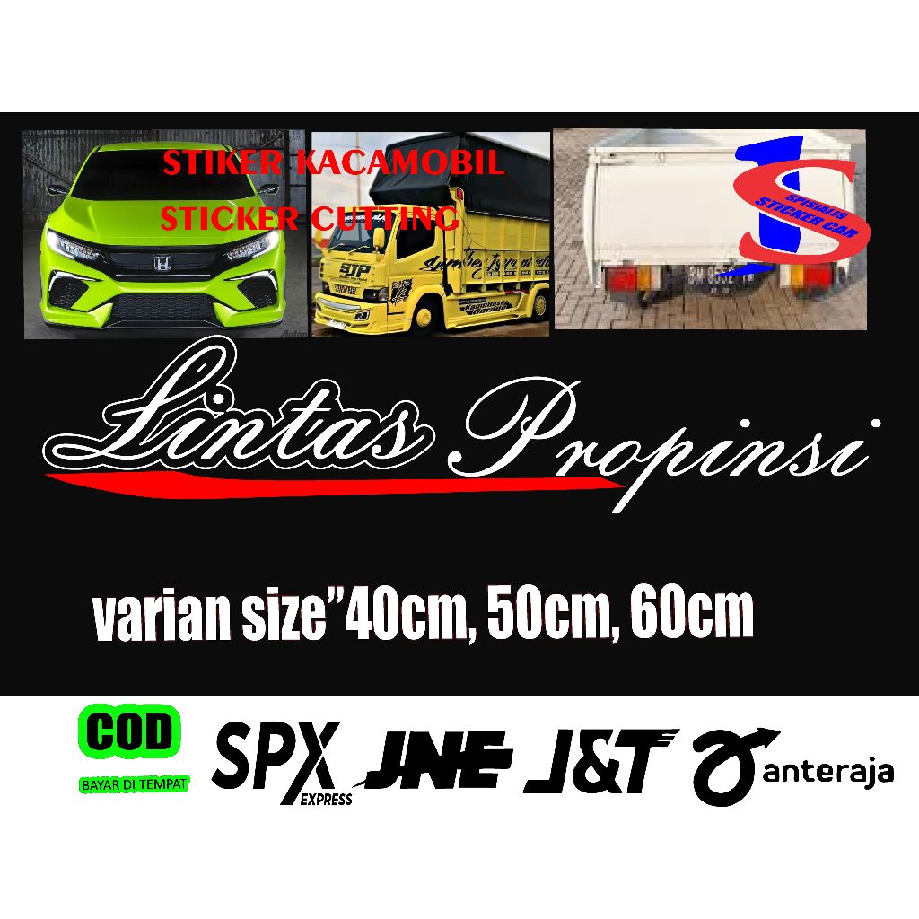 stiker kaca mobil truk pick up stiker cutting kaca mobil truk pick up