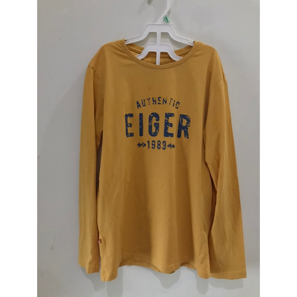Preloved eiger anak atau wanita kaos lengan panjang