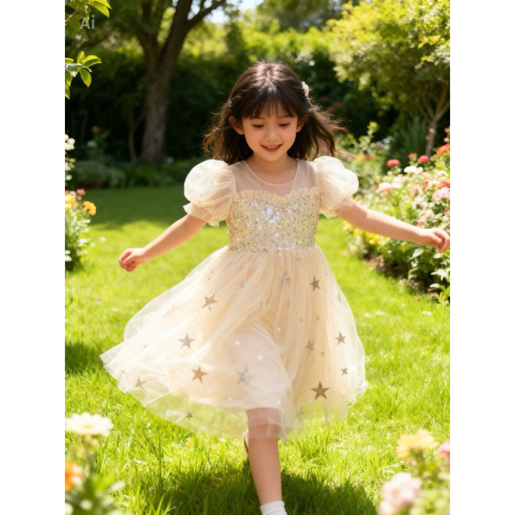 GAUN PESTA ANAK PEREMPUAN DRESS PESTA ANAK PREMIUM