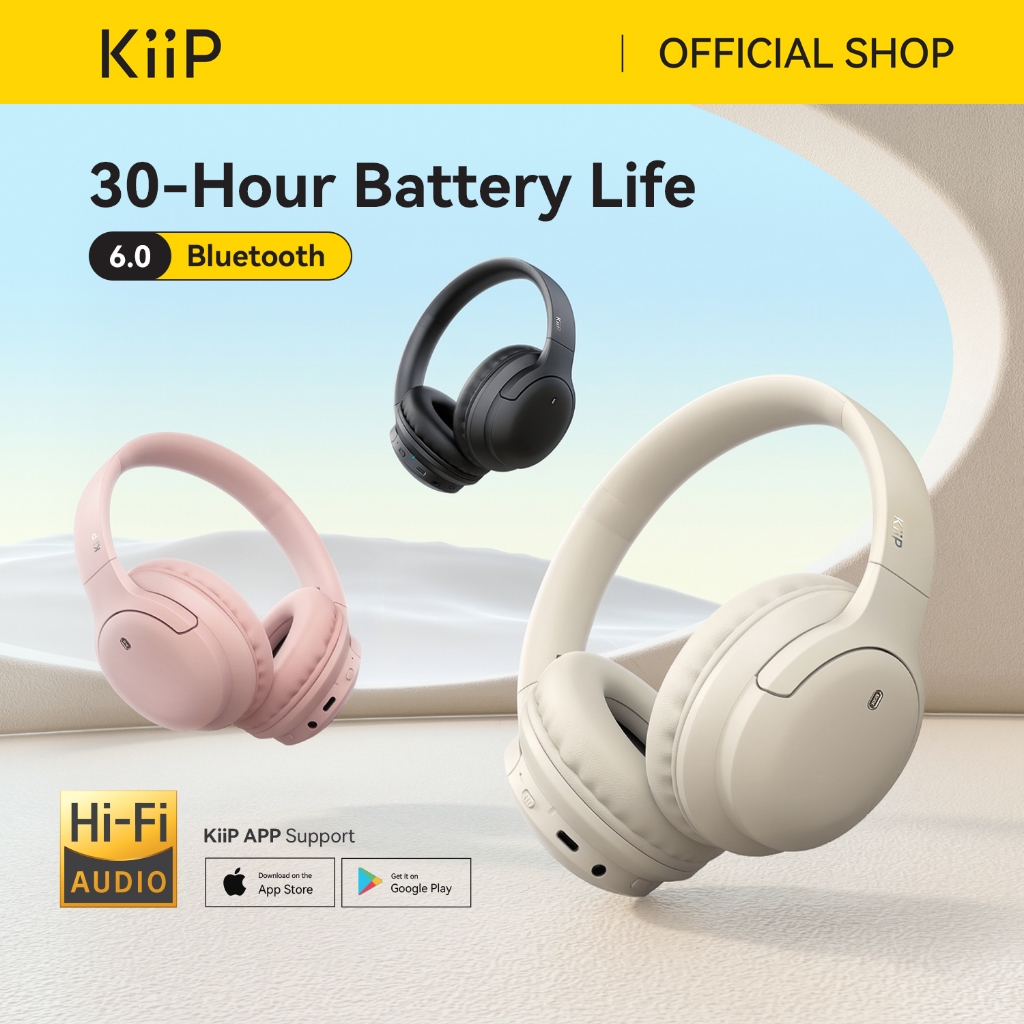 KiiP Wireless TH30 Pro Headphone Bluetooth Wireless Headset Earphone