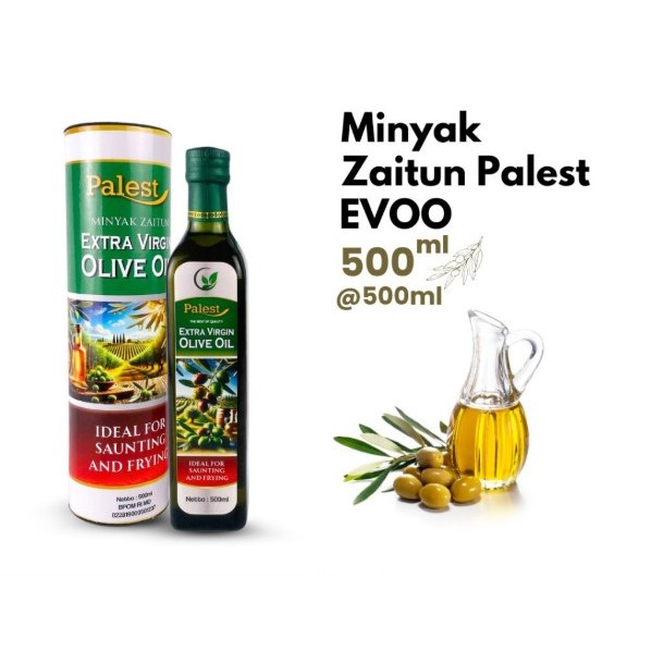 Minyak Zaitun Palestin 500ml Extra Virgin Oil | Minyak Zaitun Bisa Diminum