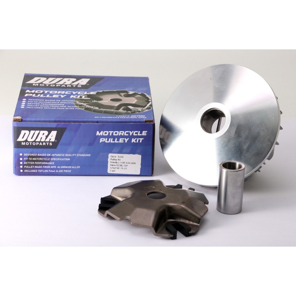 Pulley Kit DURA by DAYTONA Rumah Roller Set Beat fi , Scoopy fi , Spacy fi GFM