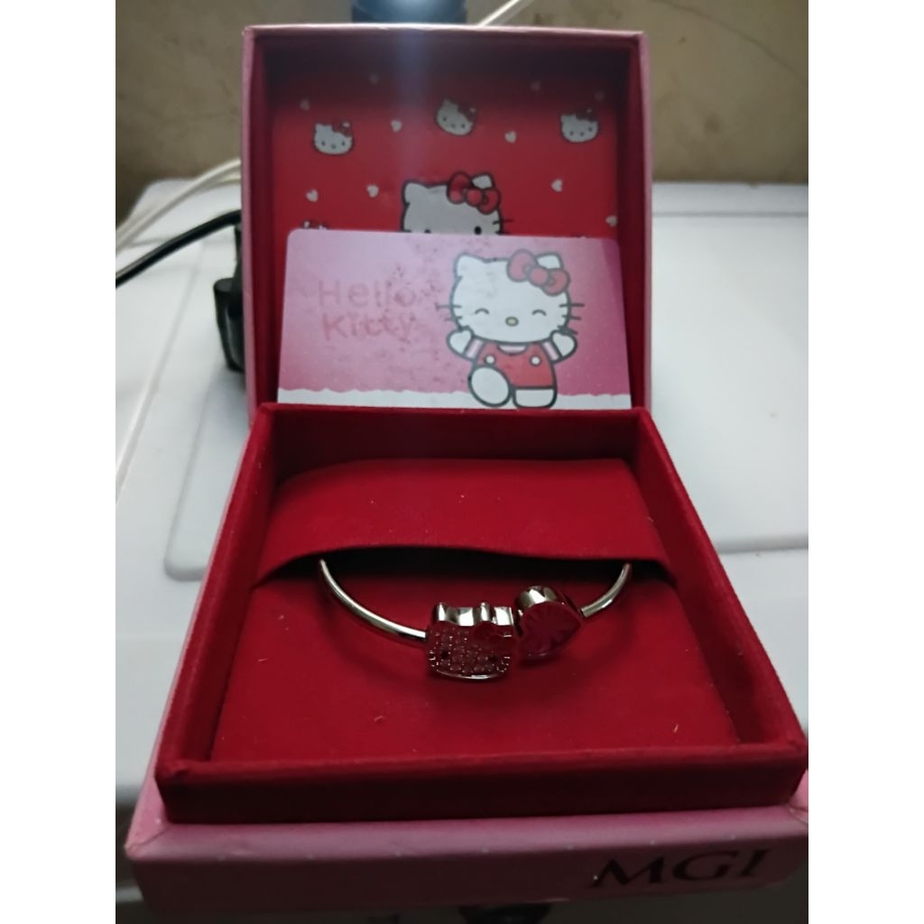 Gelang bangel kesehatan MGI/MCI HELLO KITTY sanrio original