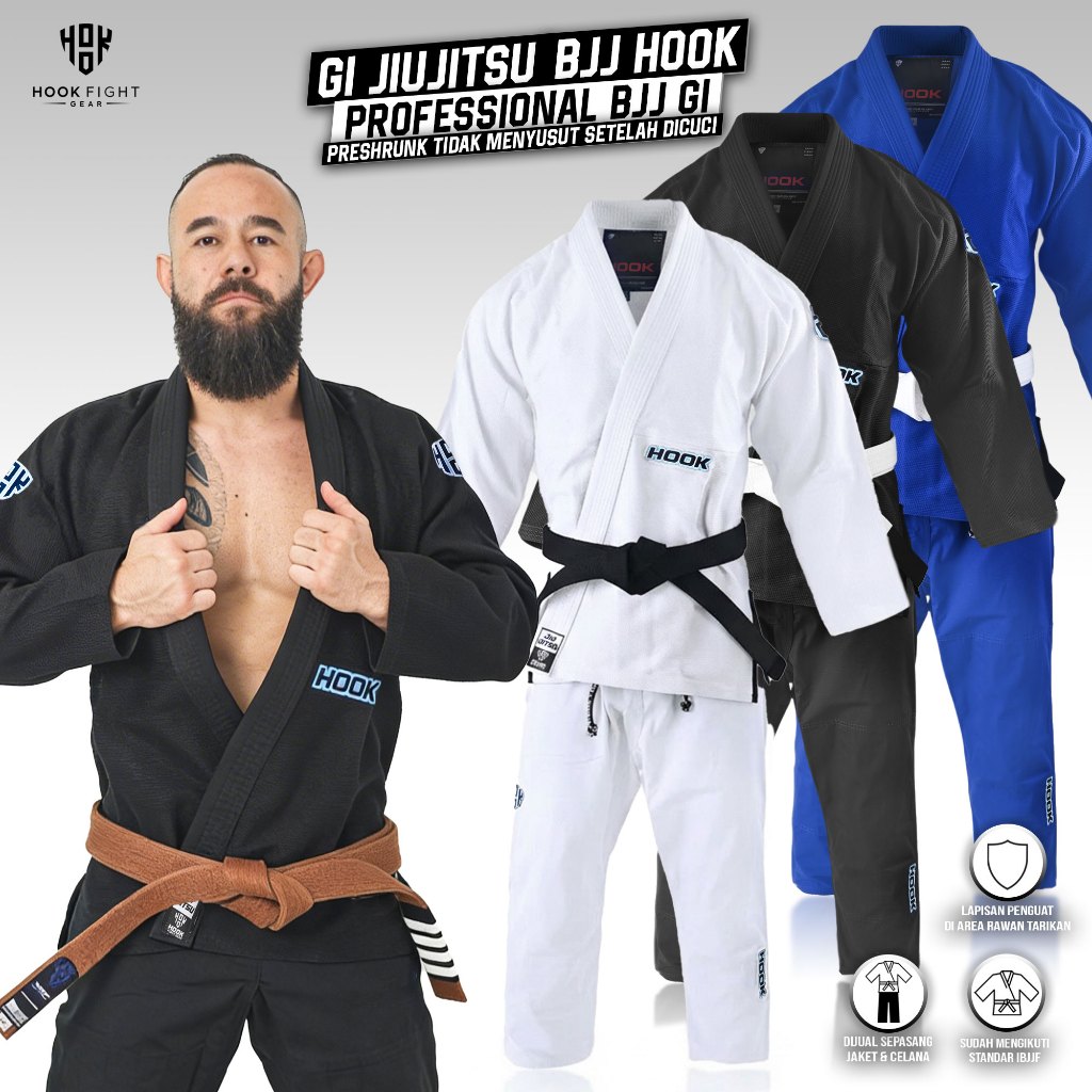 Baju Bjj Gi Jiujitsu BJJ Hook Gi Bjj Gi Jujitsu Gi Jiu Jitsu Gi jiu jitsu Gi Jiujitsu Gi GIH-UNSTOPP