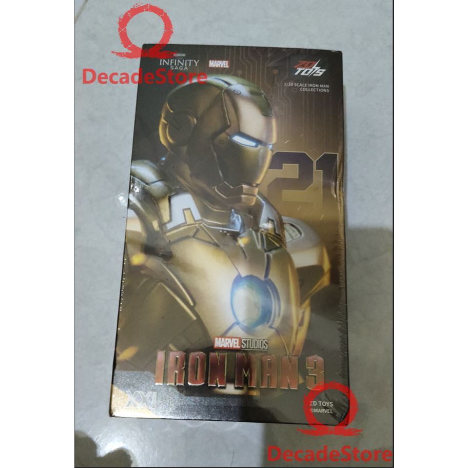 ZD Toys Iron Man MK 21 / ZD Toys Iron Man Mark 21 Midas Original Segel
