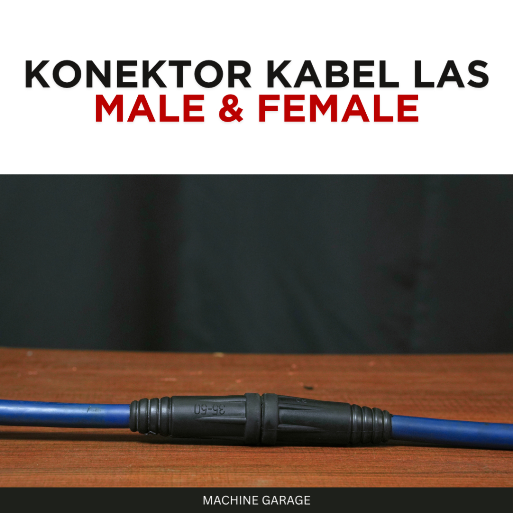 Sambungan Kabel Las Sambungan Konektor Las set Male Dan Female connector jantan betina