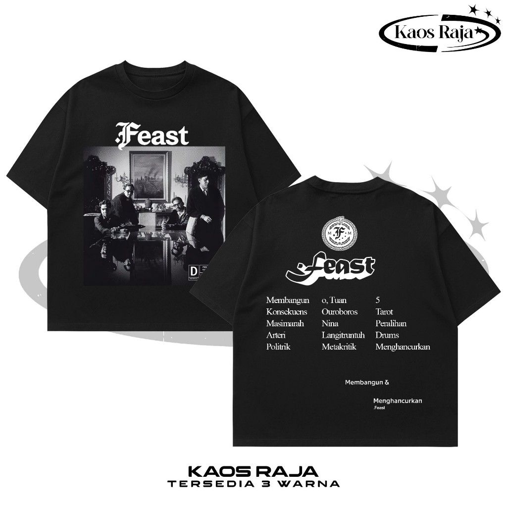 Kaos Feast Membangun Dan Menghancurkan - Album Musik Feast Membangun Dan Menghancurkan