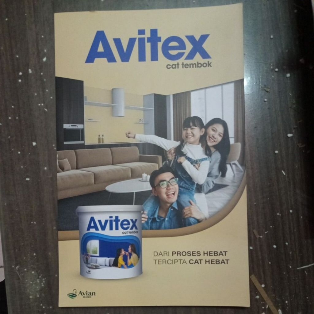 Katalog warna cat tembok Avitex